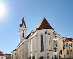 Augustinian monastery with a church