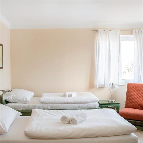 Zelené apartmány u hlavní budovy