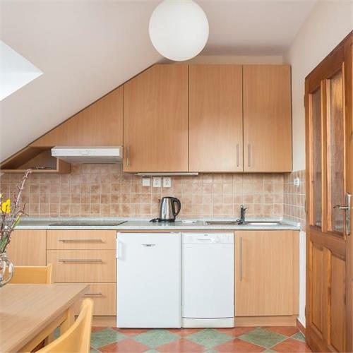 Zelené apartmány u hlavní budovy
