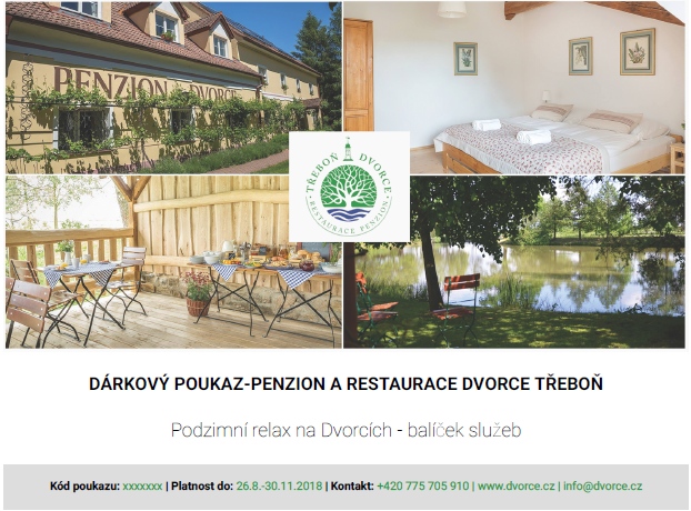 Dvorce-podzimní relax