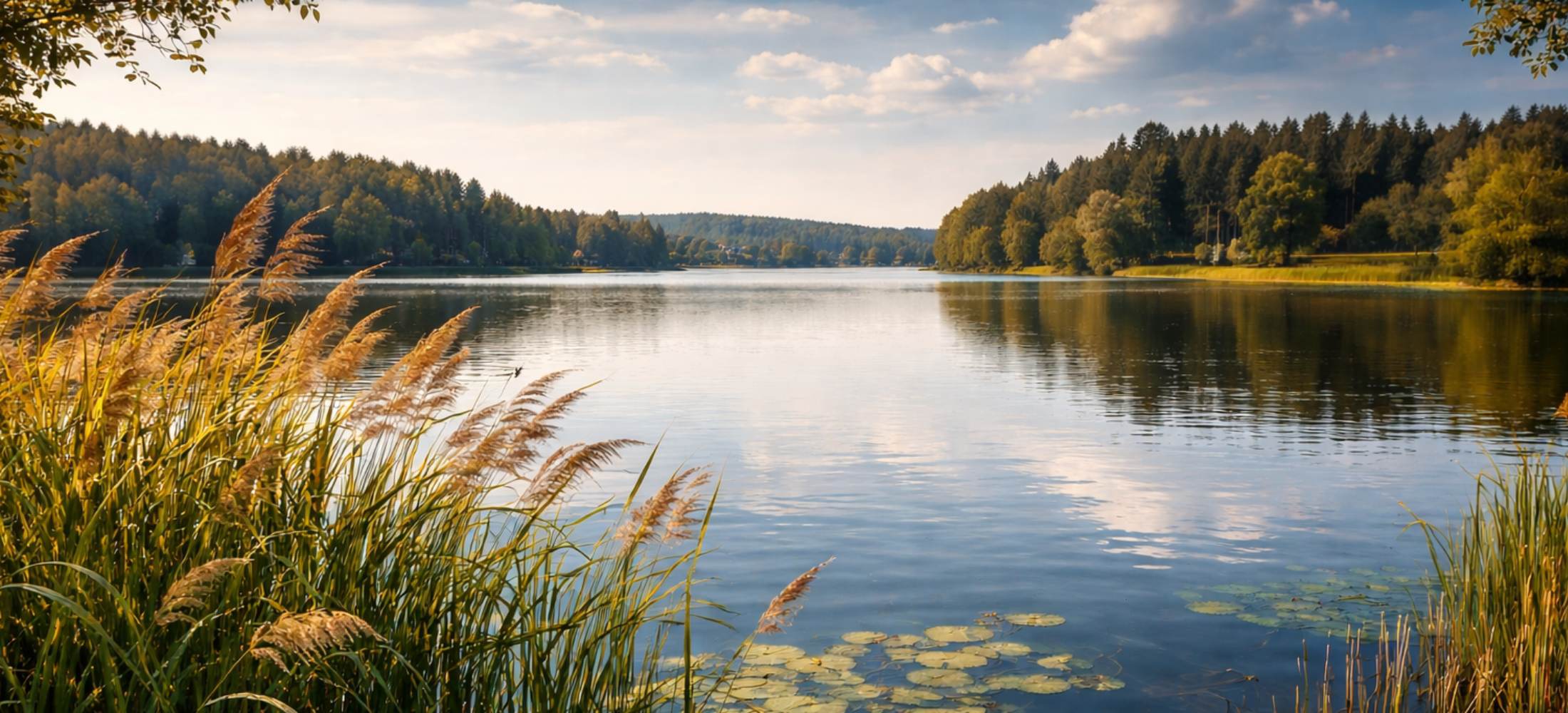 Ponds without tourists